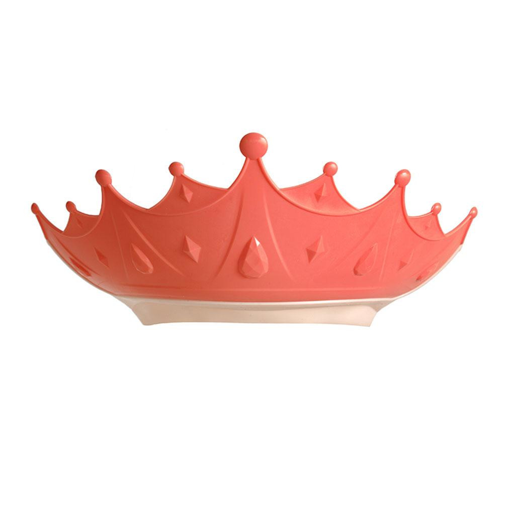 Bath Screen for Kids, Crown - Pink