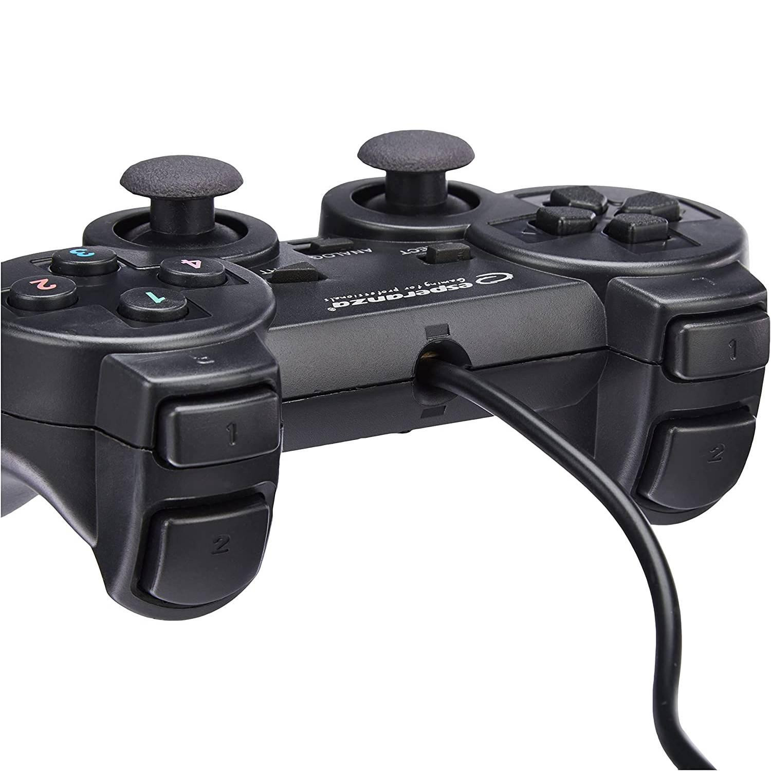 Esperanza - Controller, verkabelt - Warrior - Schwarz