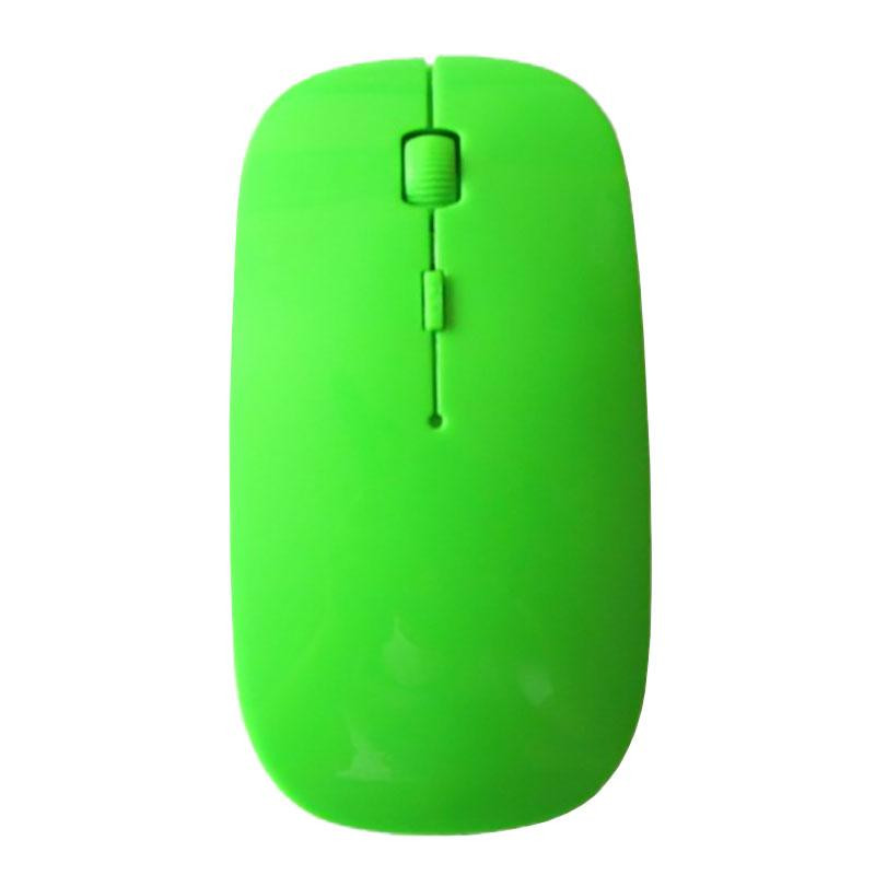 2.4 GHz Wireless Mouse - Super Thin Design - Green