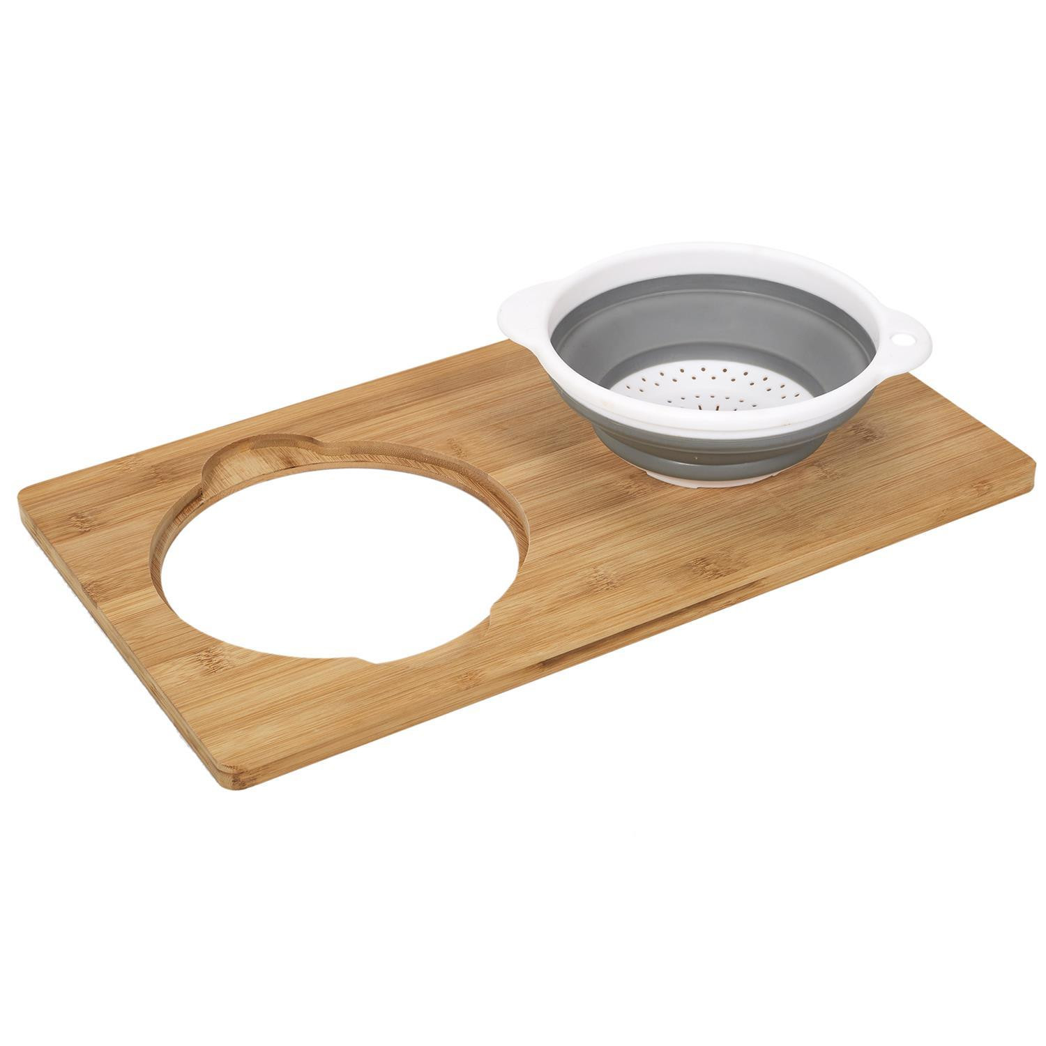 Cutting board with Colander - Bamboo
