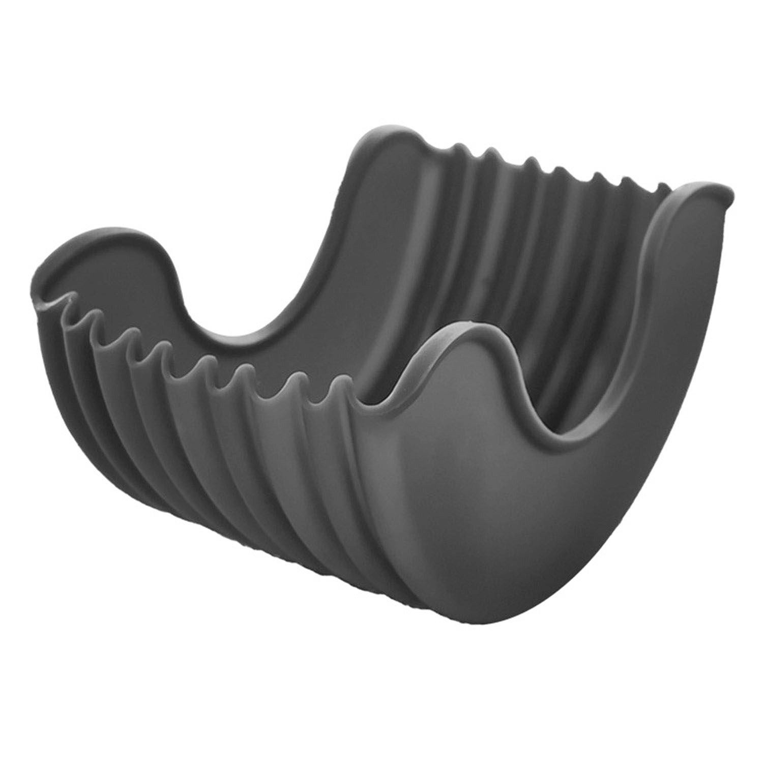 Porta Hamburger, Silicone - Nero