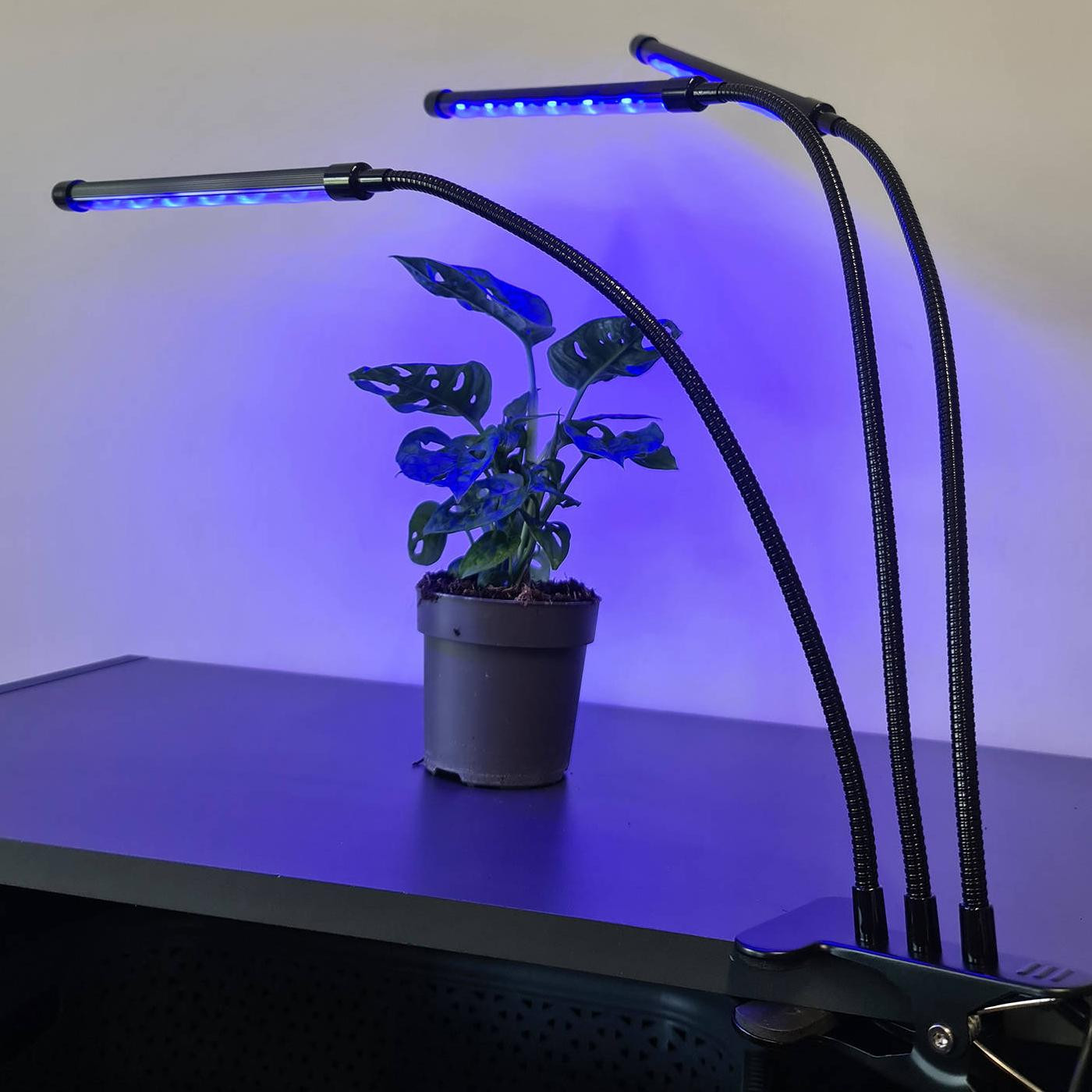 Verstelbare kweeklamp - LED, timer