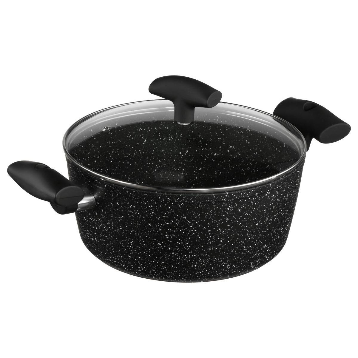 Cookware Set, 6 parts - Stone effect