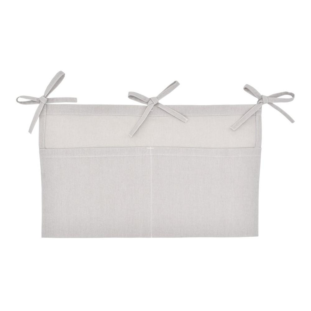Storage for Crib - Grey