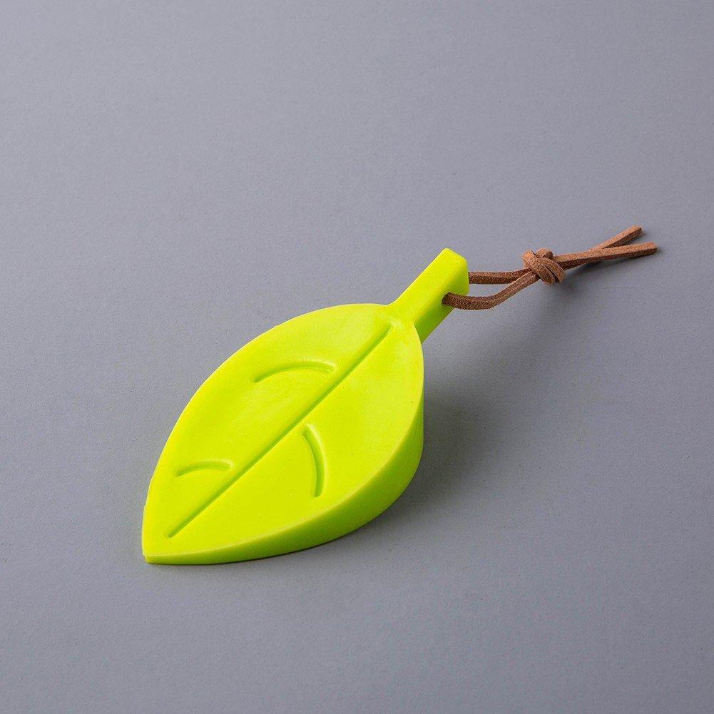 Door stop, Leaf - Green
